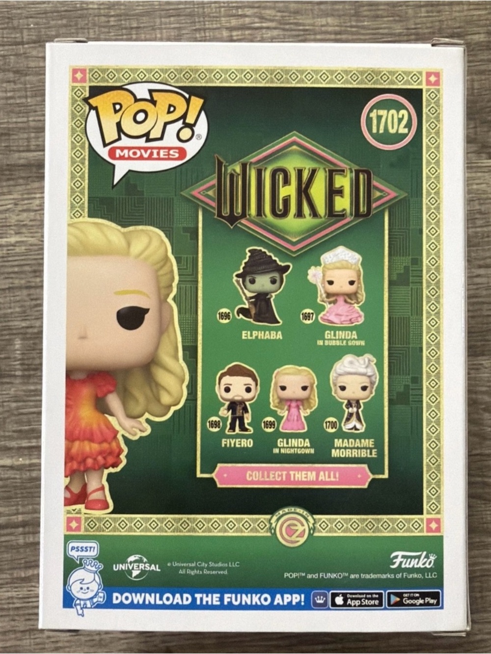 Funko Pop! Vinyl: Wicked - Glinda in Red Dress - Target (Exclusive) #1702 - Picture 4 of 7